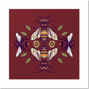 Flowers for Honey Bees Posters and Art